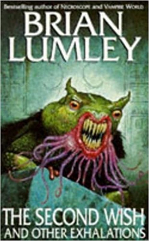 Book cover for "The Second Wish" by Brian Lumley