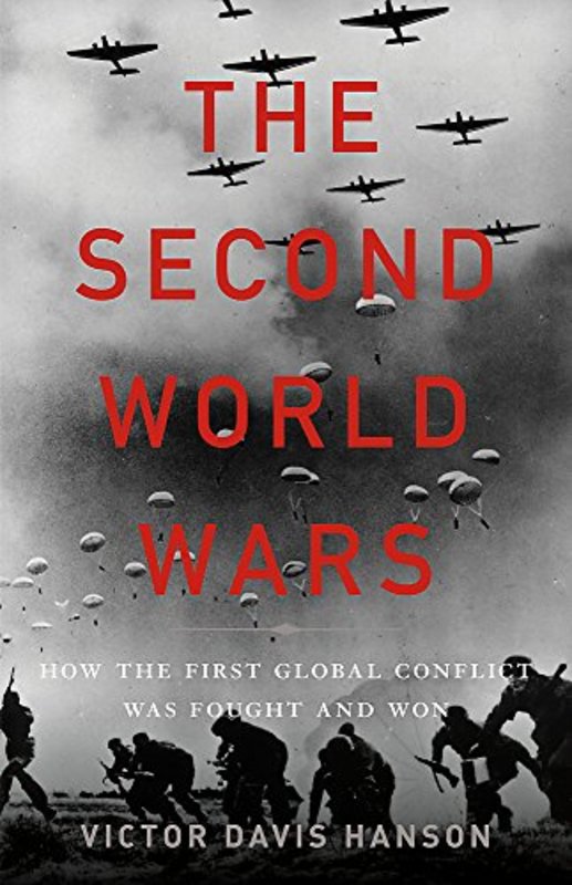 Book cover for "The Second World Wars" by Victor Davis Hanson