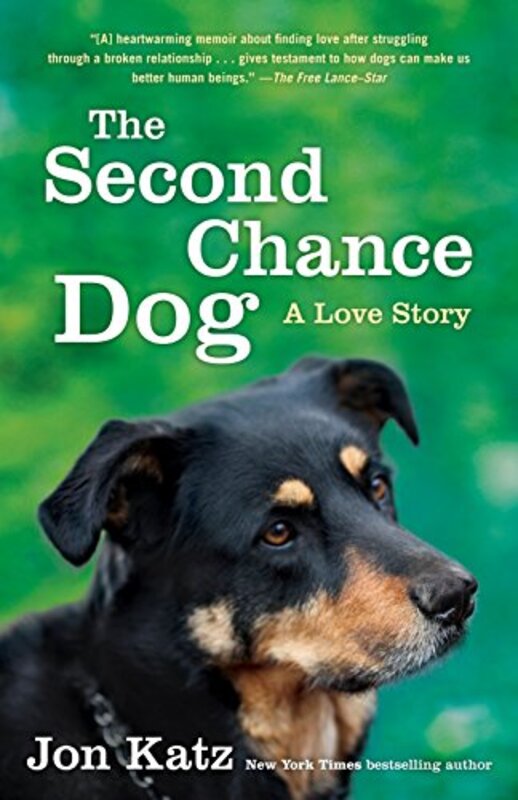 Book cover for "The Second-Chance Dog" by Jon Katz