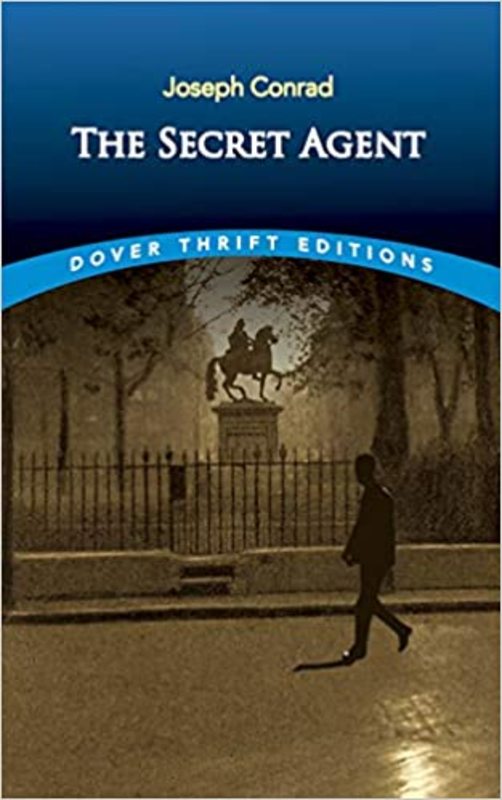 Book cover for "The Secret Agent" by Joseph Conrad