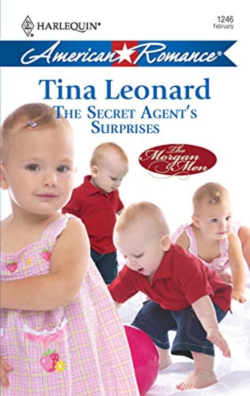 Book cover for "The Secret Agent's Surprises" by Tina Leonard
