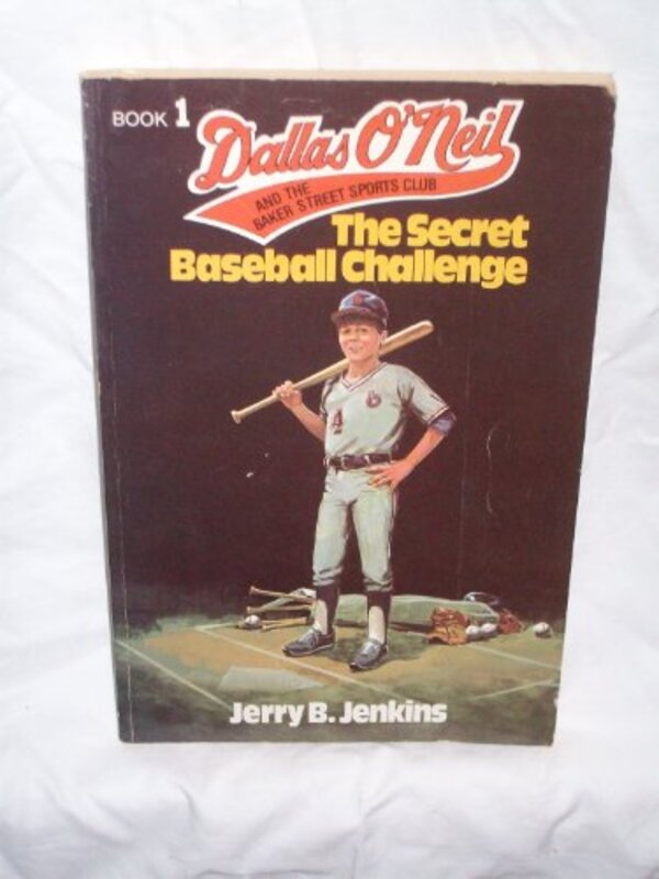 Book cover for "The Secret Baseball Challenge" by Jerry B Jenkins