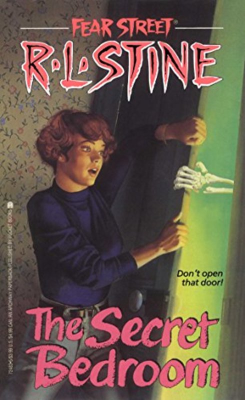 Book cover for "The Secret Bedroom" by R.L. Stine