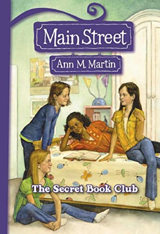 Book cover for "The Secret Book Club" by Ann M Martin