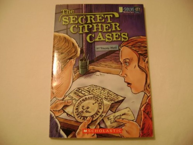 Book cover for "The Secret Cipher Cases" by Tracey West