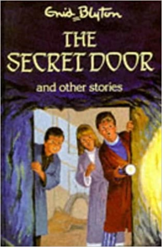 Book cover for "The Secret Door and Other Stories." by Enid Blyton