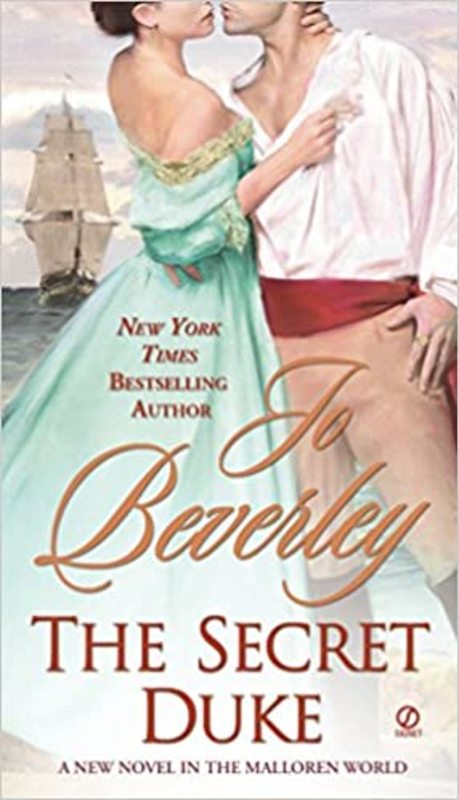 Book cover for "The Secret Duke" by Jo Beverley