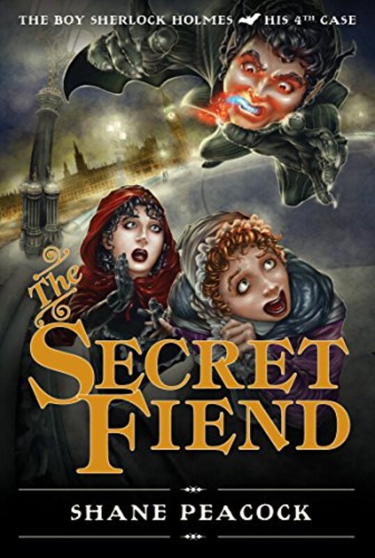Boy Sherlock Holmes book cover