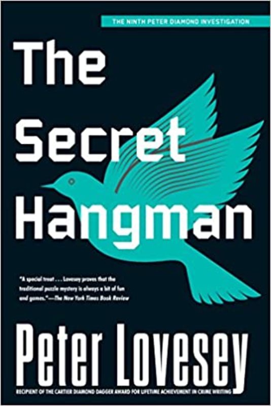 Book cover for "The Secret Hangman" by Peter Lovesey