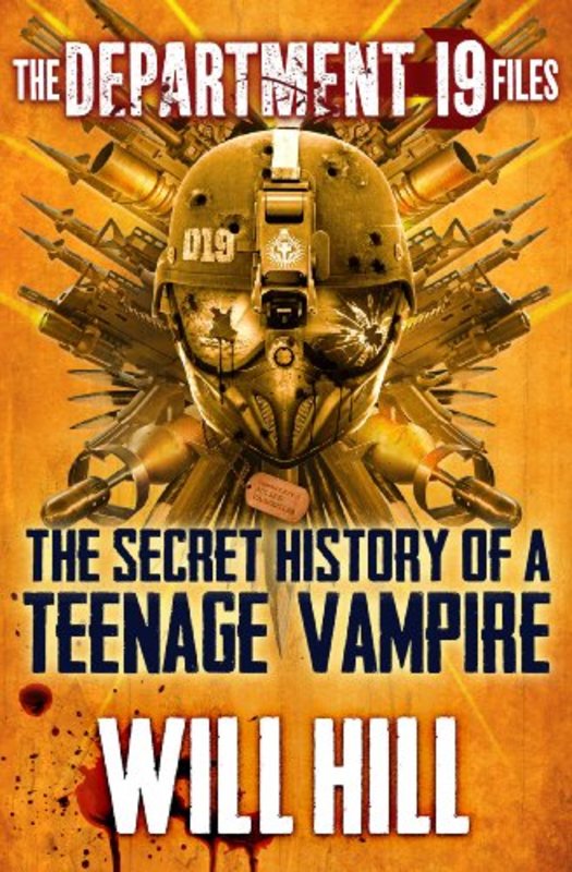 Book cover for "The Secret History of a Teenage Vampire" by Will Hill