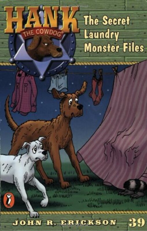 Book cover for "The Secret Laundry Monster Files" by John R Erickson