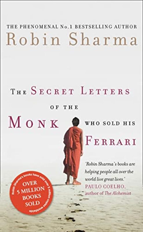 Book cover for "The Secret Letters of the Monk Who Sold His Ferrari" by Robin S Sharma