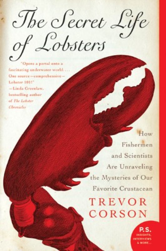 Book cover for "The Secret Life of Lobsters" by Trevor Corson