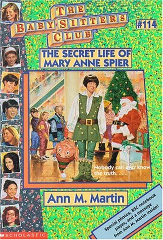 Book cover for "The Secret Life of Mary Anne Spier" by Ann M Martin