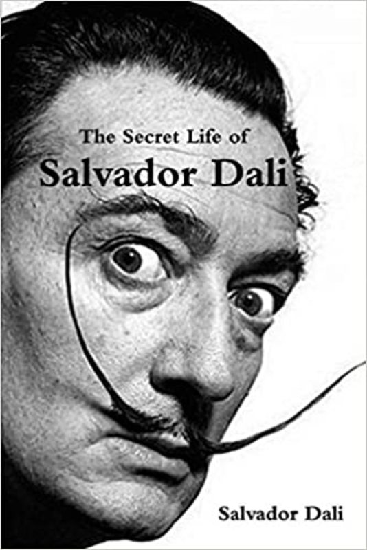 Book cover for "The Secret Life of Salvador Dalí" by Salvador Dali