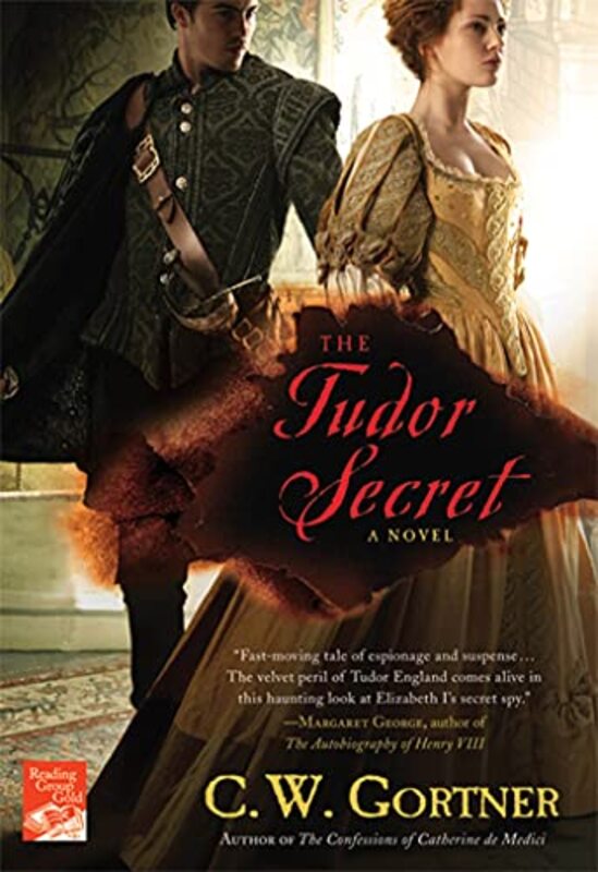 Book cover for "The Secret Lion aka The Tudor Secret" by Christopher CW Gortner