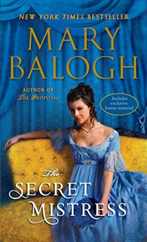 Book cover for "The Secret Mistress" by Mary Balogh
