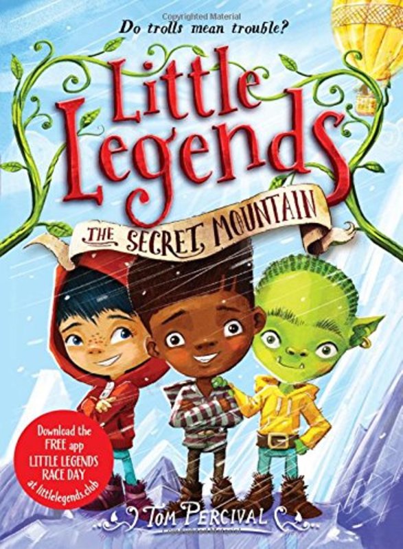 Book cover for "The Secret Mountain" by Tom Percival