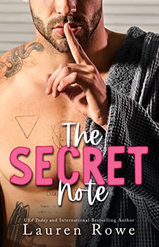 Book cover for "The Secret Note" by Lauren Rowe