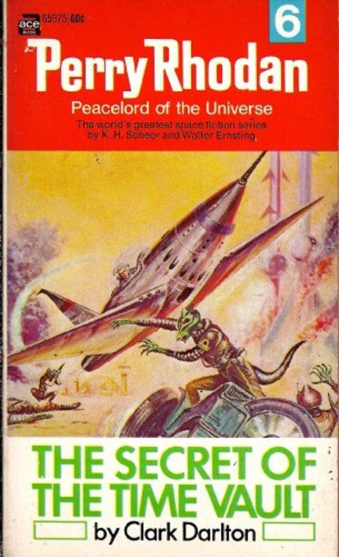 Book cover for "The Secret Of The Time Vault" by Kurt Brand