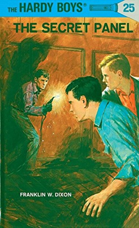 Book cover for "The Secret Panel" by Franklin W Dixon