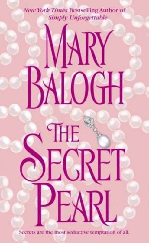 Book cover for "The Secret Pearl" by Mary Balogh