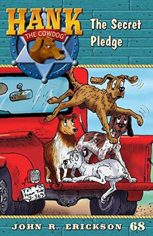 Book cover for "The Secret Pledge" by John R Erickson