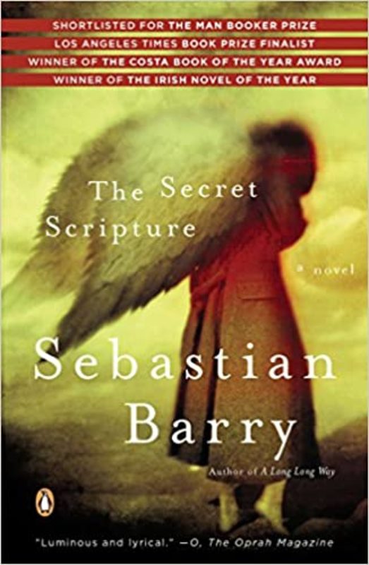 Book cover for "The Secret Scripture" by Sebastian Barry