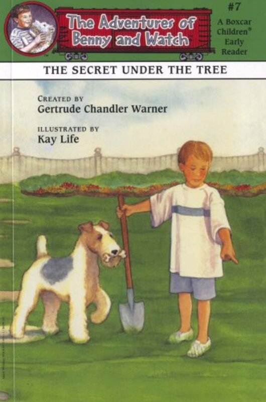 Book cover for "The Secret Under the Tree" by Gertrude Chandler Warner