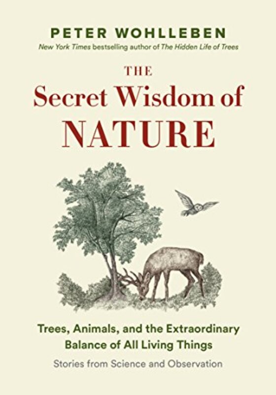 Book cover for "The Secret Wisdom of Nature" by Peter Wohlleben