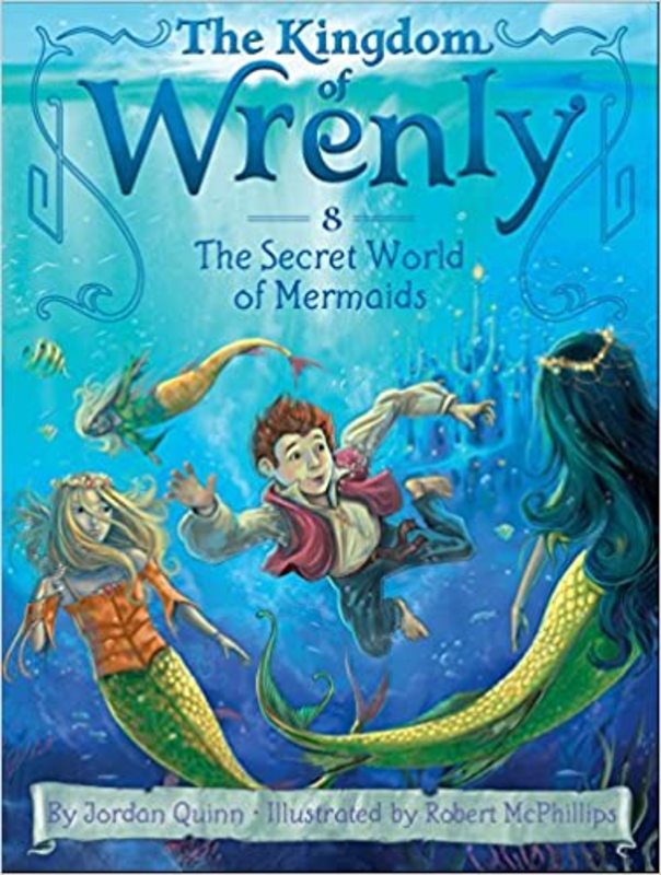Book cover for "The Secret World of Mermaids" by Jordan Quinn