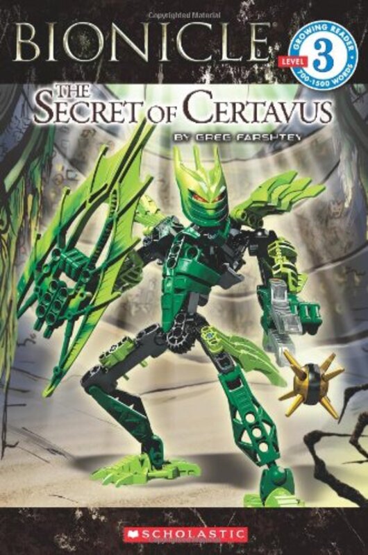 Book cover for "The Secret of Certavus" by Greg Farshtey