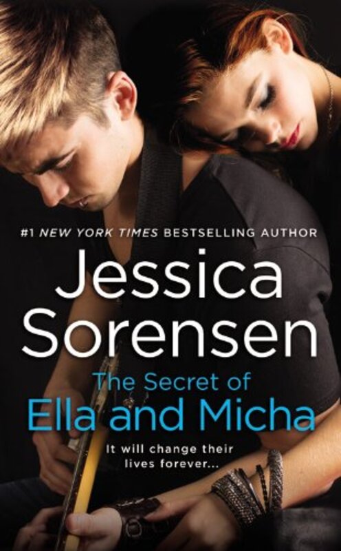Book cover for "The Secret of Ella and Micha" by Jessica Sorensen