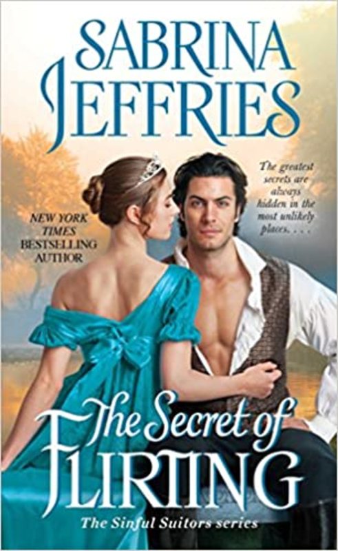 Book cover for "The Secret of Flirting" by Sabrina Jeffries