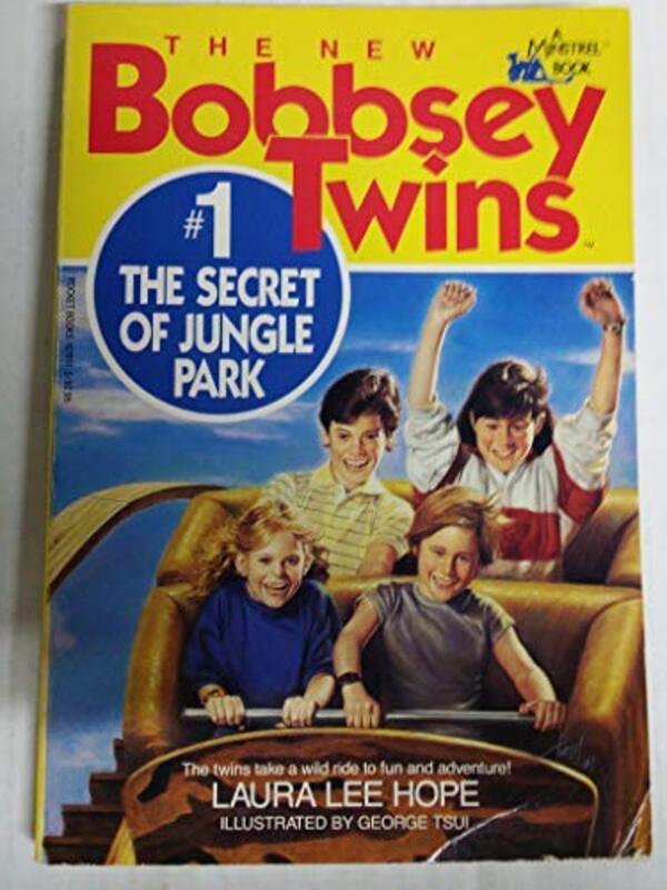 Book cover for "The Secret of Jungle Park" by Laura Lee Hope