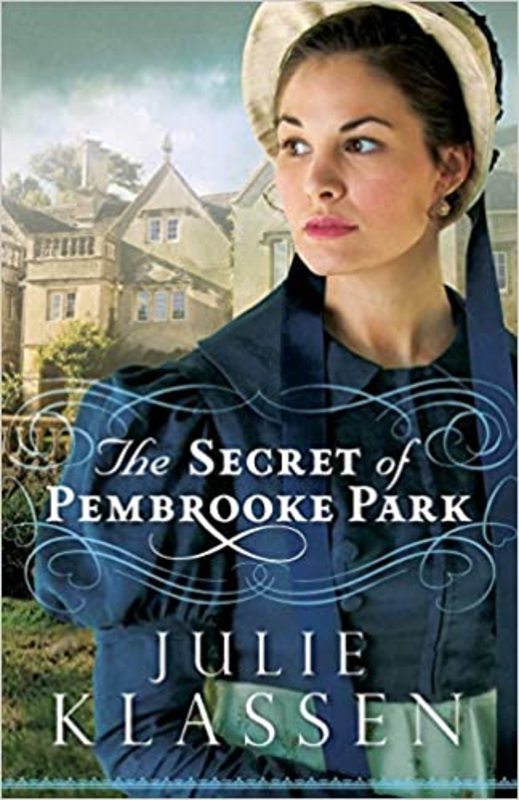 Book cover for "The Secret of Pembrooke Park" by Julie Klassen