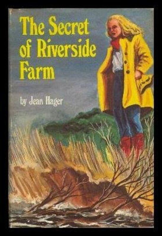 Book cover for "The Secret of Riverside Farm" by Jean Hager