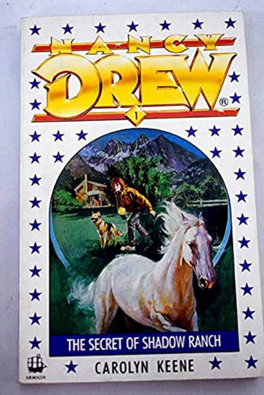 Book cover for "The Secret of Shadow Ranch" by Mildred A Wirt