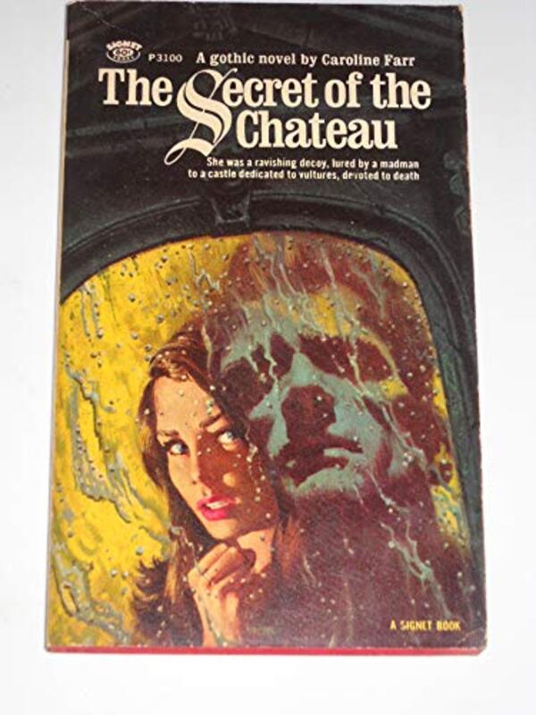 Book cover for "The Secret of the Chateau" by Carter Brown