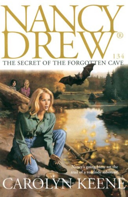 Book cover for "The Secret of the Forgotten Cave" by Mildred A Wirt