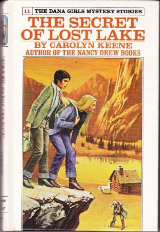Book cover for "The Secret of the Lost Lake" by Mildred A Wirt
