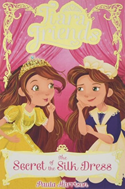 Book cover for "The Secret of the Silk Dress" by Paula Harrison