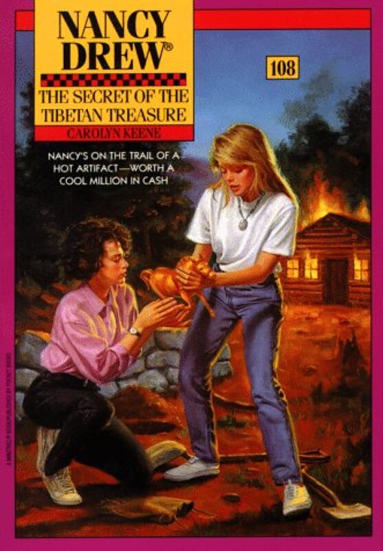 Book cover for "The Secret of the Tibetan Treasure" by Mildred A Wirt