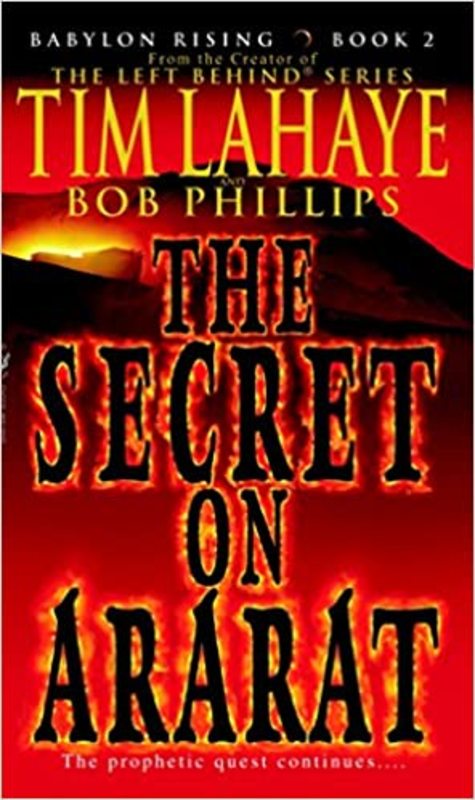 Book cover for "The Secret on Ararat" by Tim LaHaye