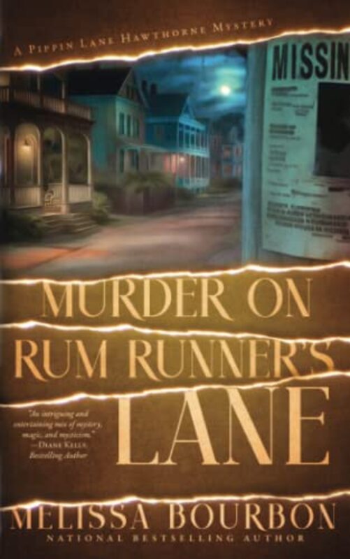 Book cover for "The Secret on Rum Runner's Lane" by Melissa Bourbon Ramirez