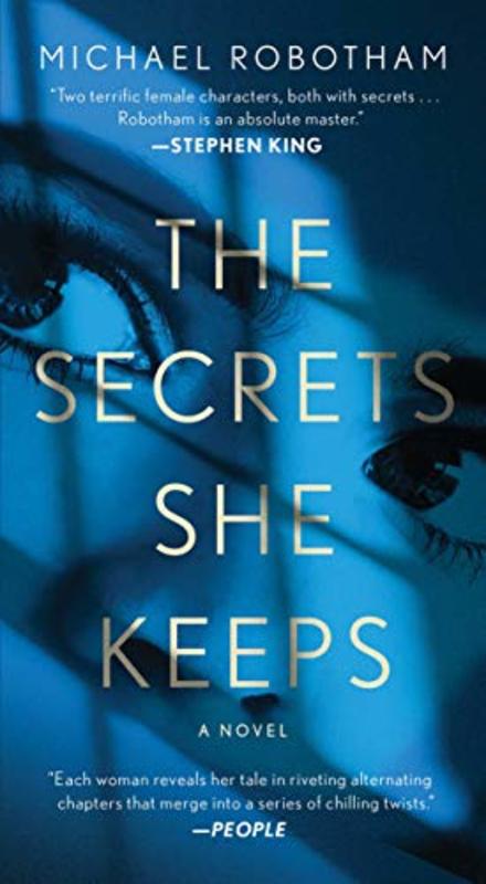 Book cover for "The Secrets She Keeps" by Michael Robotham