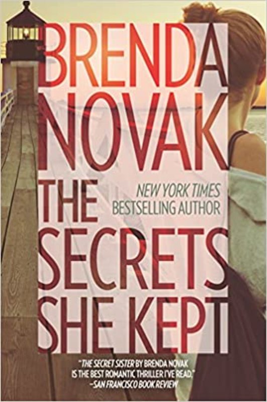 Book cover for "The Secrets She Kept" by Brenda Novak
