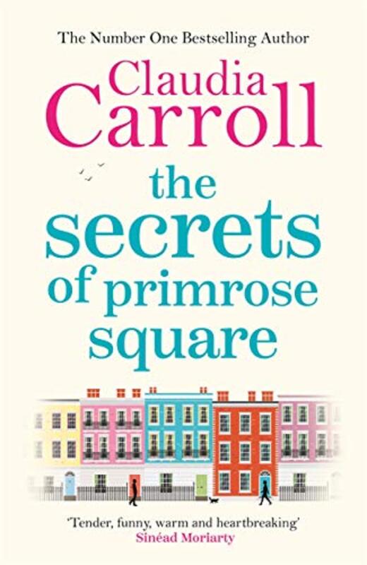Book cover for "The Secrets of Primrose Square" by Claudia Carroll