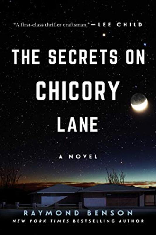 Book cover for "The Secrets on Chicory Lane" by Raymond Benson