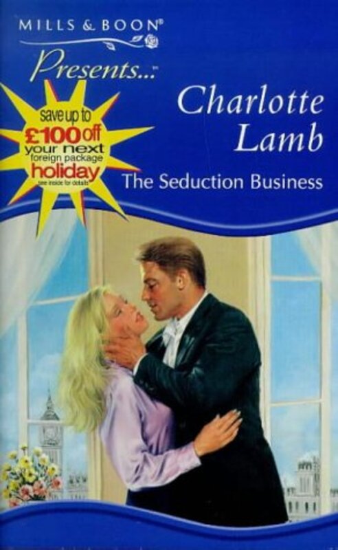 Book cover for "The Seduction Business" by Charlotte Lamb